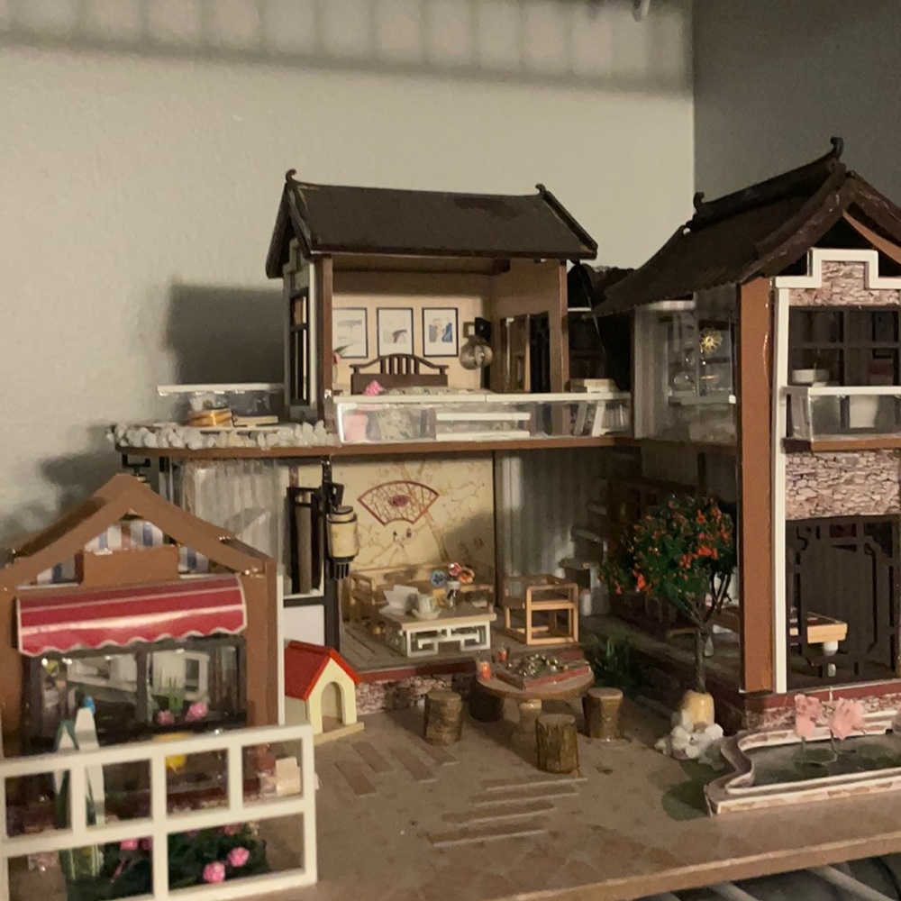 Handmade doll house